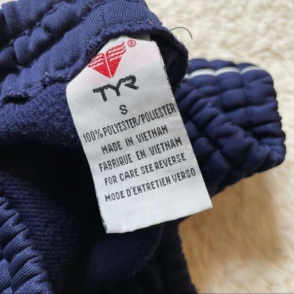 TYR navy track pants size small - Picture 10 of 11